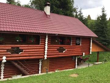 Фото номера Дом для отпуска Дома для отпуска Derevjanyj Cottage г. Гукливый 35